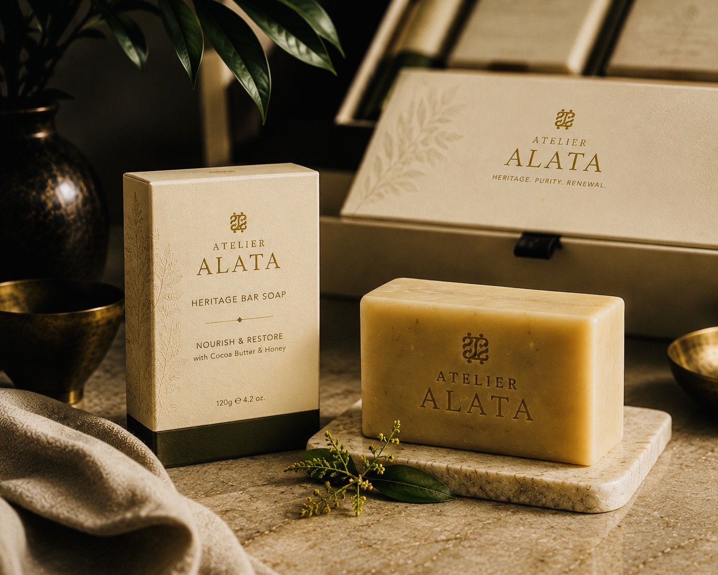 Heritage Soap collection by Atelier Alata
